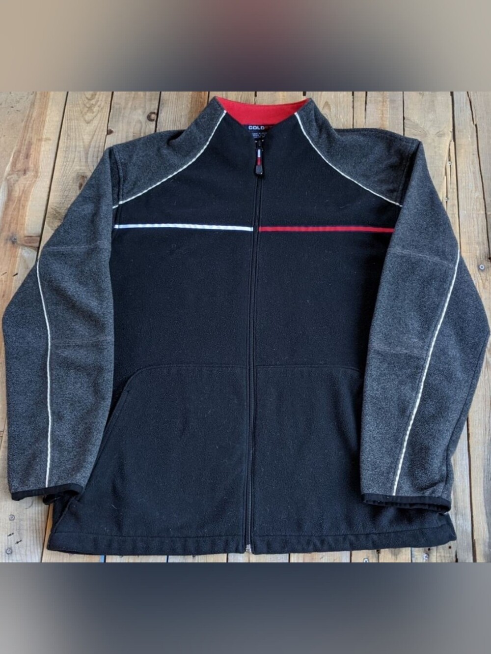 vintage '90s Tommy Hilfiger Cold Stop fleece jacket   men's Size Medium